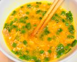 たっぷり豚挽肉とねぎの卵焼き作り方4写真