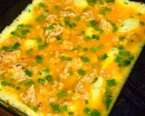 たっぷり豚挽肉とねぎの卵焼き作り方5写真