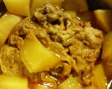 大葉にんにく醤油で☆ピリ韓トンで肉じゃが作り方5写真