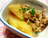 大葉にんにく醤油で☆ピリ韓トンで肉じゃが作り方7写真