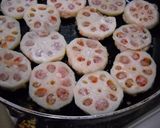 ✿れんこんの肉詰め・肉のせ照焼き✿作り方4写真
