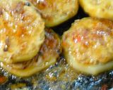 ✿れんこんの肉詰め・肉のせ照焼き✿作り方6写真