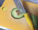 アボカドとホタテとグレープフルーツサラダ作り方4写真