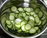 簡単☆きゅうりとカニかまのゴマ香味副菜作り方1写真