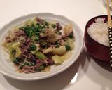 牛肉と野菜の塩麹炒め作り方6写真