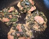 蕨＆納豆✿とろふわお好み焼き✿作り方7写真