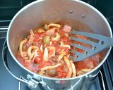 アウトドアに!トマトソーススパゲティ作り方2写真
