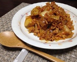 ひき肉と新じゃがのキムチ炒め作り方5写真