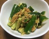 俺流！即席胡瓜の四川風和え物作り方3写真