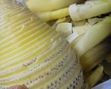 たけのこ鍋おたまだけ超簡単あく抜き下処理作り方3写真