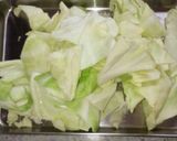 春キャベツと豚バラのパスタ作り方1写真