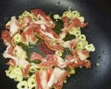 春キャベツと豚バラのパスタ作り方5写真