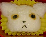 妖怪ウォッチ キャラ弁 コマさん♡作り方1写真