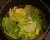 茹でレタスのあったかサラダ作り方1写真