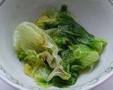 茹でレタスのあったかサラダ作り方2写真