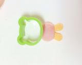 キャラ弁＊型抜きで簡単くまちゃん作り方4写真