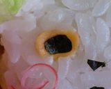 妖怪ウォッチ キャラ弁 コマさん♡作り方3写真
