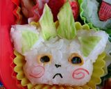 妖怪ウォッチ キャラ弁 コマさん♡作り方5写真