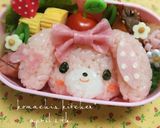 幼稚園 キャラ弁*ぼんぼんりぼん作り方6写真