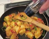 農夫の朝食（ジャガイモオムレツ）作り方15写真
