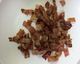 キャベツ ベーコン ツナの一味唐辛子スパ作り方2写真