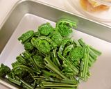 こごみのクリームチーズ和え作り方2写真