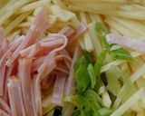 じゃがいもとねぎの薄焼き作り方1写真