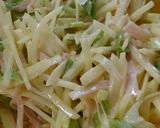 じゃがいもとねぎの薄焼き作り方3写真