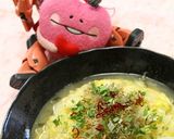 新玉ねぎと春キャベツの溶けるチーズとじ作り方5写真