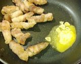 ご飯がすすむ♪豚とキノコのガリバタソテー作り方3写真