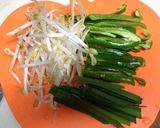 簡単時短一品！貝柱山椒ふりかけで野菜炒め作り方1写真