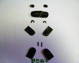 キャラ弁＊まんまるたぬきちゃん作り方1写真