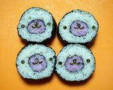 キャラ弁☆まめゴマ海苔巻き作り方8写真