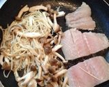 キノコたっぷり簡単★カレイのバター焼き♪作り方1写真