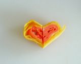 ラブリ～！ハートのたまごやき♡作り方7写真