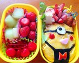 ミニオン キャラ弁作り方4写真
