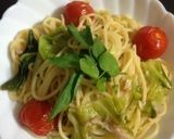 春キャベツとツナのコンソメパスタ♪作り方6写真