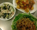 簡単♡豚肉でプルコギ焼きそば作り方7写真