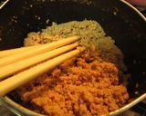 ７：５：３の簡単そぼろで三色そぼろ丼作り方2写真