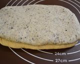 白黒ごまの2色食パン作り方7写真