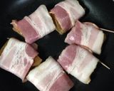 お弁当に‥たけのこ煮 ベーコン巻き作り方2写真
