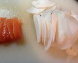 サーモンとカブのカルパッチョ作り方2写真