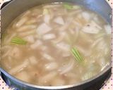 ひき肉とじゃがいものスープ作り方4写真