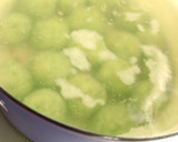 簡単もちもち♡豆腐白玉茶だんご♡作り方5写真