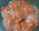 ＊煮込みハンバーグ＊カットトマト缶＊作り方2写真