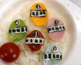 トッキュージャーで朝御飯☆キャラ弁作り方5写真