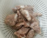 圧力鍋で豚バラ軟骨の角煮作り方3写真