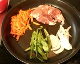 マスタード肉野菜炒め作り方2写真