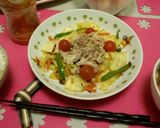 マスタード肉野菜炒め作り方4写真