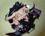 なすの皮とシーチキンのおひたし✿作り方3写真